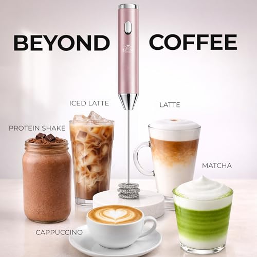 Rechargeable Milk Frother Handheld