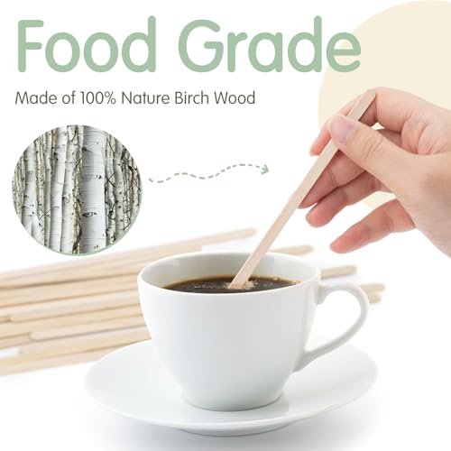 1000Pcs 7 Inch Coffee Stirrers