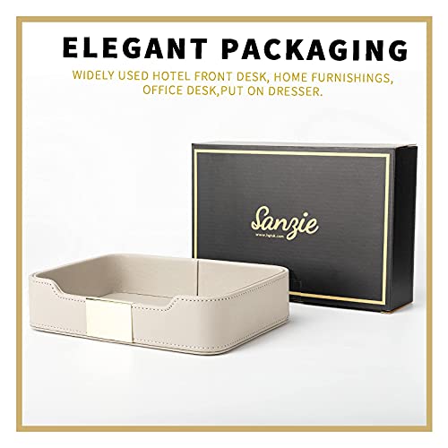 Leather Tray Organizer
