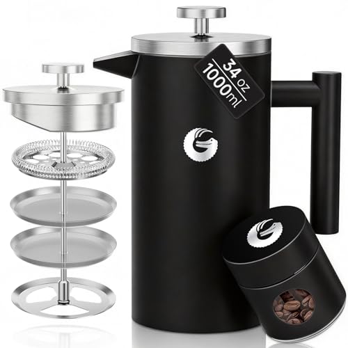 French Press Coffee Maker 34 oz