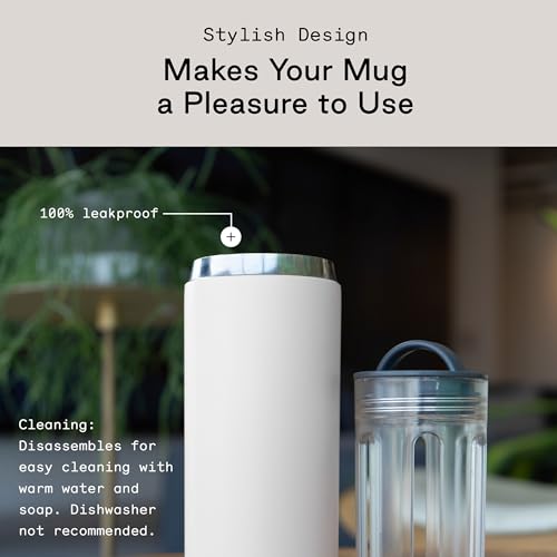 Travel Tea Infuser Mug with Strainer