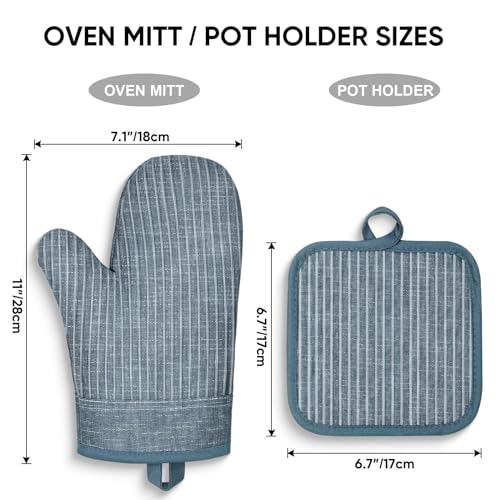 Oven Mitts and Pot Holders (4 Count)