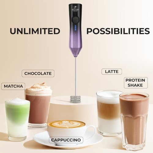 Rechargeable Milk Frother Handheld