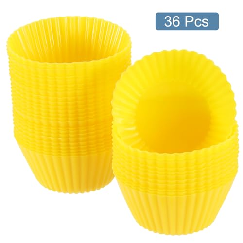 36Pcs Silicone Cupcake Liners