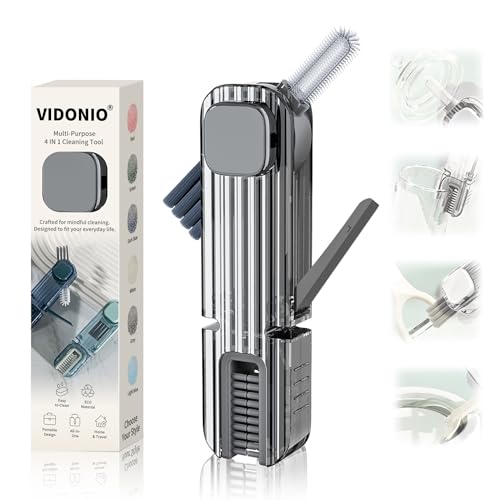 4 in 1 Cup Lid Gap Cleaning Brush