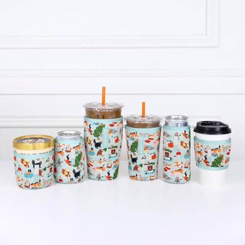 JavaSok Iced Coffee & Cold Soda Insulated Neoprene Cup Sleeve
