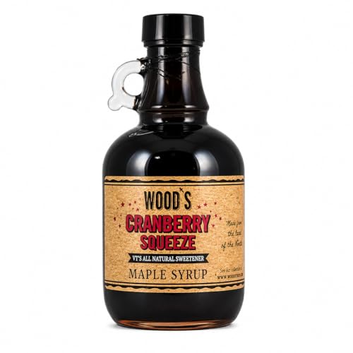 Cranberry Squeeze Maple Syrup (8 Fl Oz)