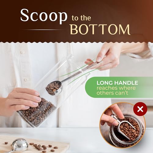 Premium Coffee Scoop Set (2 Count)