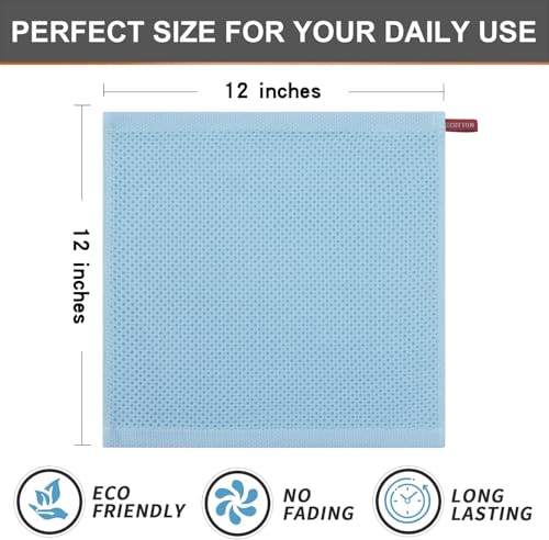 100% Cotton Waffle 6 (6 Count)