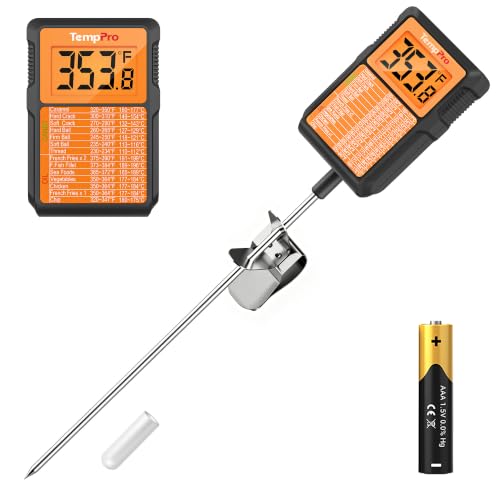 TempDip 1 Sec Digital Candy Thermometer with Pot Clip