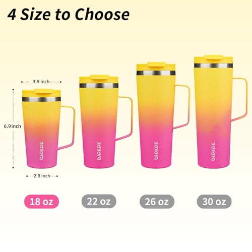 18oz Insulated Tumbler with Handle