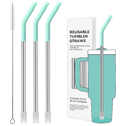 Straight Metal Straws for Stanley 30oz