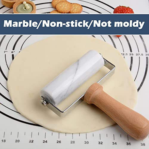 Small Marble Rolling Pin Pizza Roller