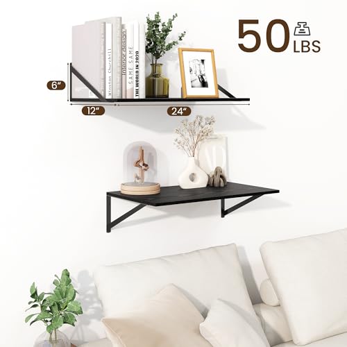 Floating Shelves for Wall (2 Count)