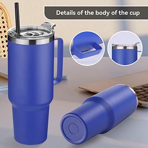 40 oz Stainless Steel Tumbler with Handle