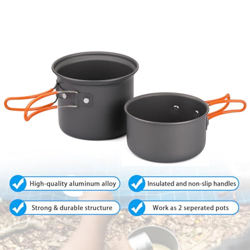 Camping Cookware Mess Kit