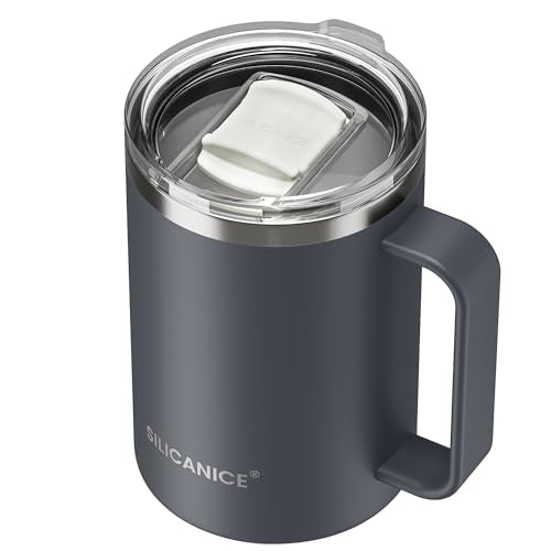 14 24oz Insulated Coffee Mug With Handle