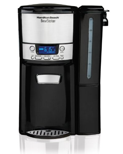 One Press Programmable Dispensing 12 Cup Coffee Maker with Internal Coffee Pot