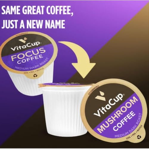 Mushroom Medium Roast Coffee Pods (32 Count)