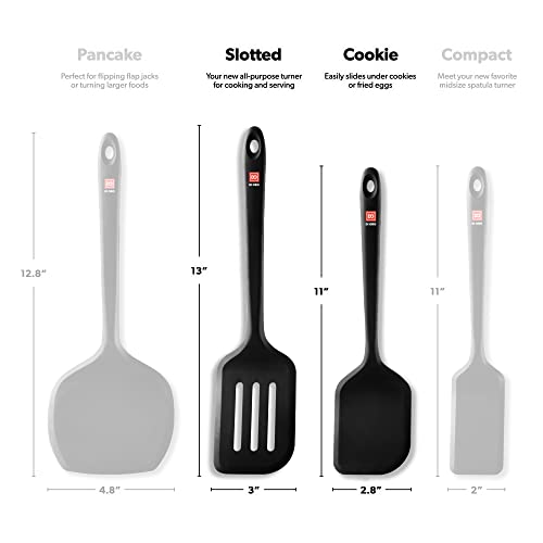 DI ORO Silicone Turner Spatula Set