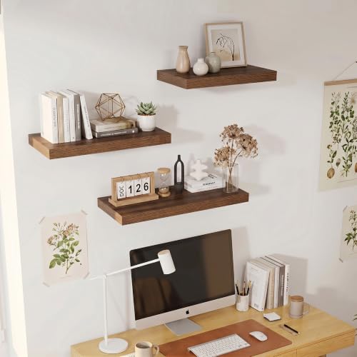 Floating Shelves for Wall 18x12” Set of 2 (2 Count)
