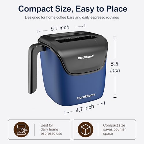 Espresso Knock Box with Lid