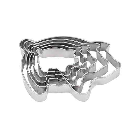 Pig Cookie Cutters Set (5 Count)