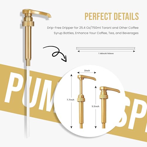 Jimoco® Syrup Pump Dispenser + Torani® Hazelnut Syrup (25.4 Fl Oz)