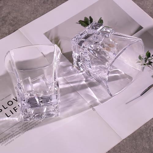 330ml Ice Cube Whiskey Glass