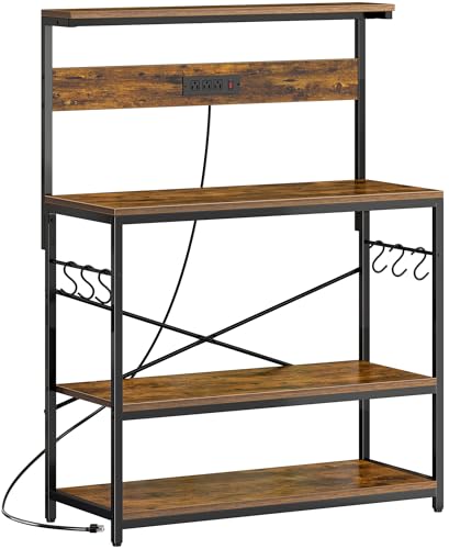 Bakers Rack with Power Outlets