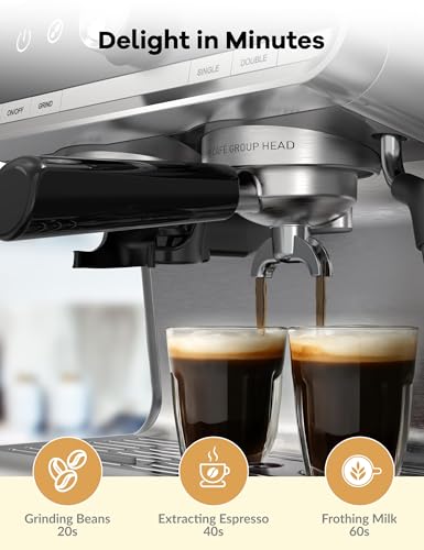 Espresso Machine With Grinder