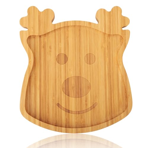 Christmas Reindeer Bamboo Serving Tray