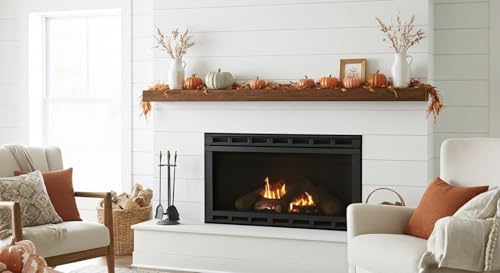 Reclaimed Wood Fireplace Mantel Shelf