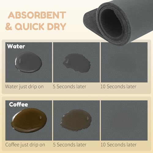 Coffee Mat Dark Gray