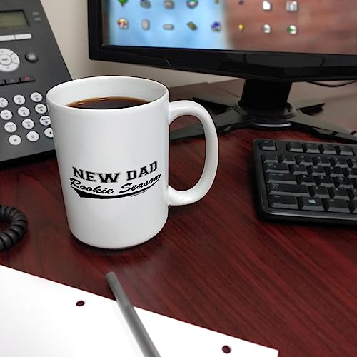 New Dad Rookie Season 15oz Coffee Mug