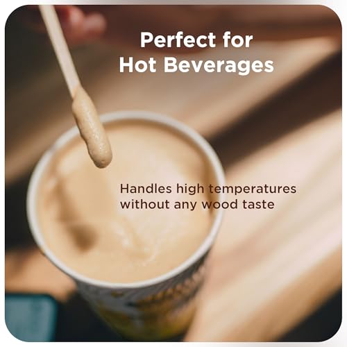 Birch Wood Coffee Stirrers