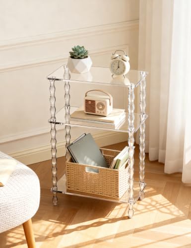 Acrylic Side Table Narrow