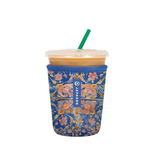 JavaSok Iced Coffee & Cold Soda Insulated Neoprene Cup Sleeve