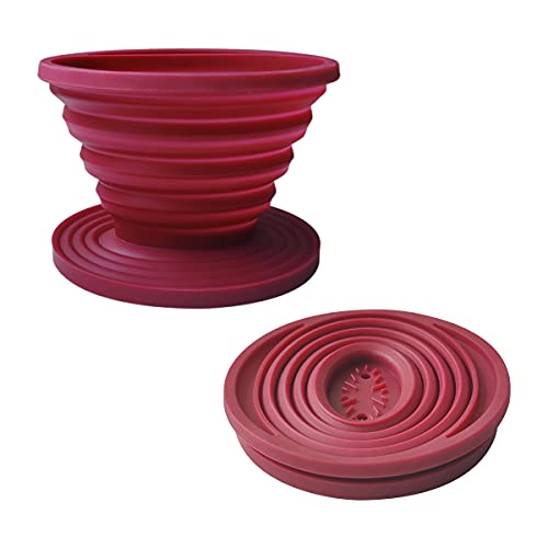 Collapsible Silicone Coffee Dripper
