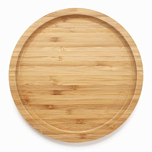 Round Bamboo Tray