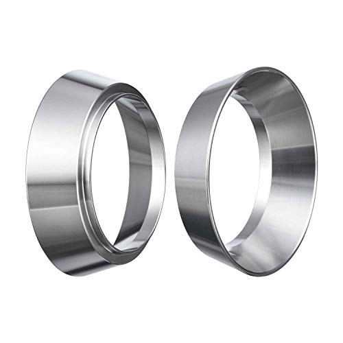 Stainless Steel Espresso Dosing Funnel Compatible with 51mm Portafilter