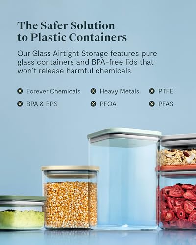 26 Piece Ultimate Airtight Glass Food Storage Containers with Lids