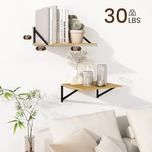 Floating Shelves for Wall (2 Count)