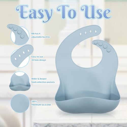 Silicone Baby Feeding Set 10 Pcs (10 Count)