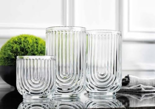 16 Piece Drinking Glass Set (16 Count)