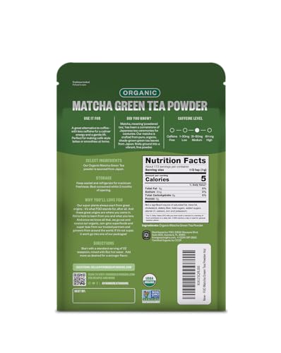 Organic Matcha Green Tea Powder (4 Ounce)