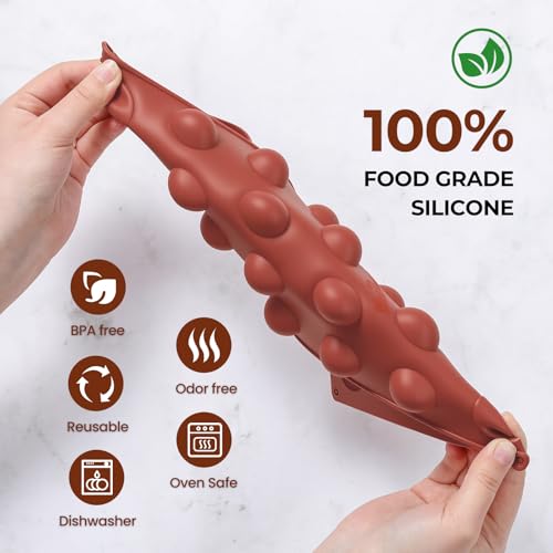 24 Holes Silicone Hot Chocolate Bomb Molds (2 Count)