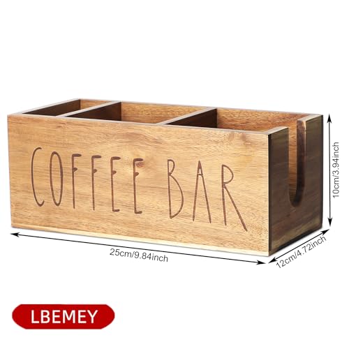 Acacia Wood Station Organizer