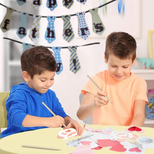 36Pcs Mother's Father's Day Cookie Cake Stencil Templates (36 Count)