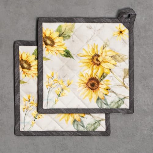 Pot Holders 100% Cotton Potholders (2 Count)
